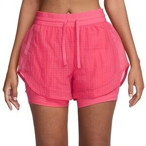 Nike Running Division Women's  3" Aster Pink 2-in-1 Running Shorts L FV6361-629